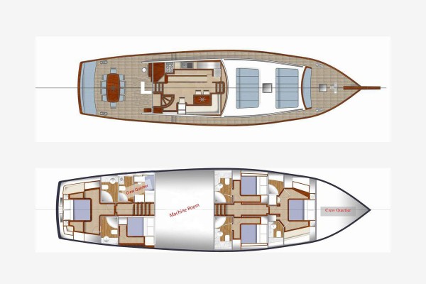 2008 LUXURY GULET 24M - 2021 REFIT